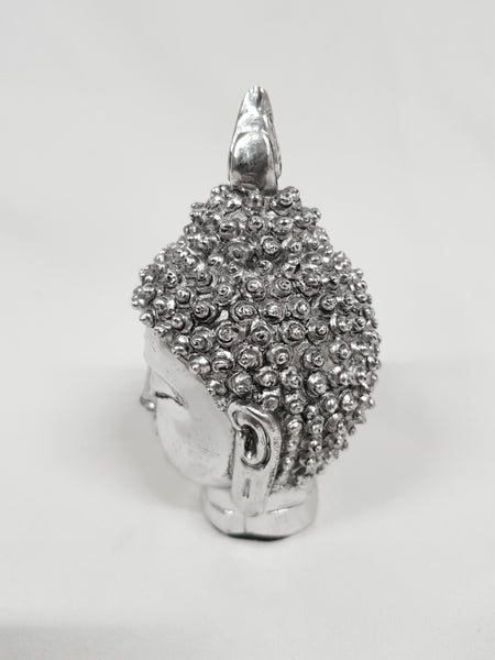 Buddhahoved i sølv